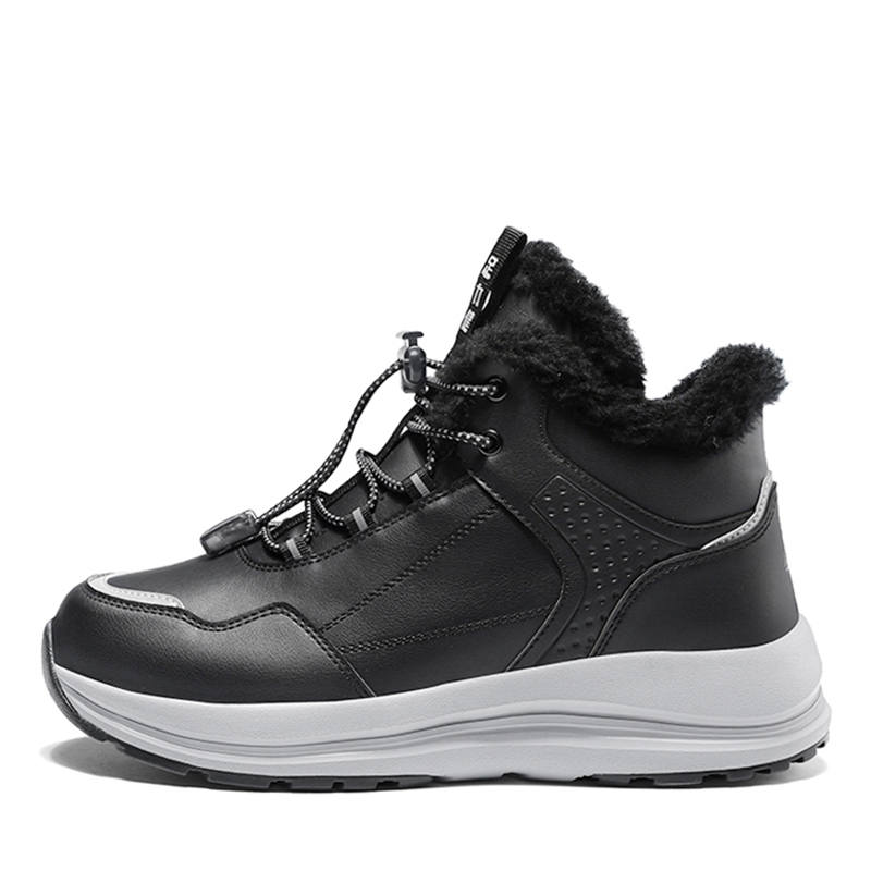 ZULIZ Snow Boots Unisex Black/Burgundy