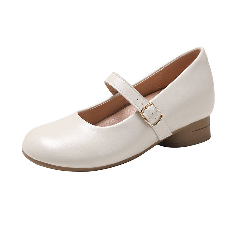 TATAYA Mary Jane Shoes Women's Beige