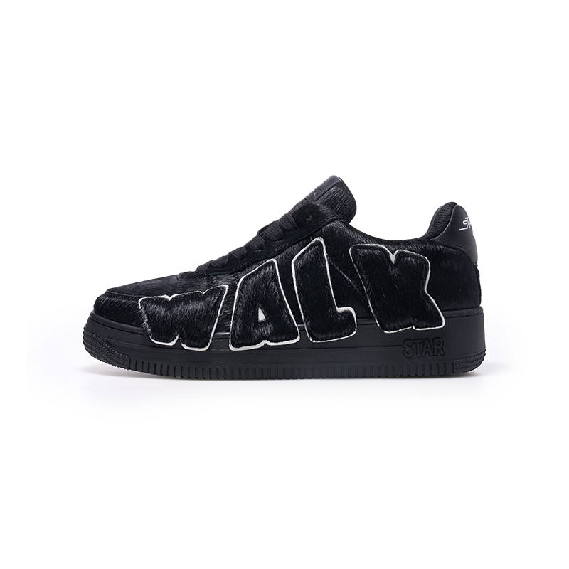Starwalk Soldier Low top Skateboard Shoes Unisex Black