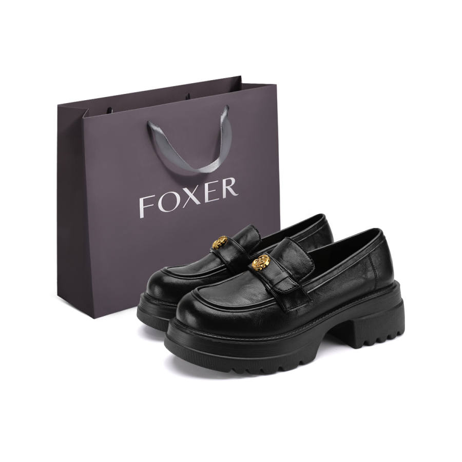 FOXER FOXER Loafers Women's Black
