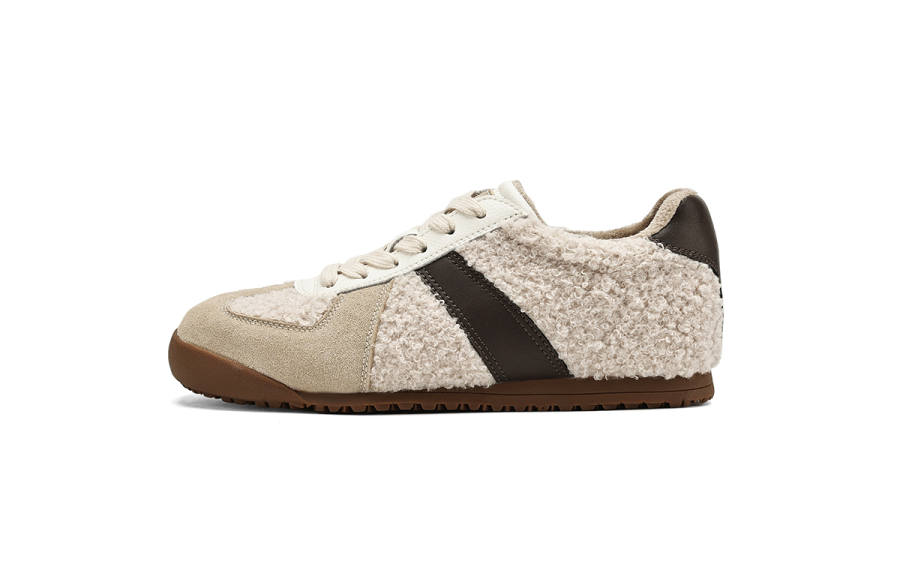 HLA Fashion Versatile Fleece Lined Low top Casual Shoes Women's