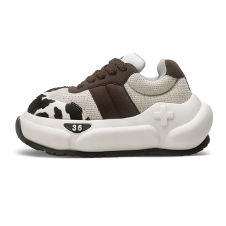 2YE+ Chubby Series Dundun Shoes Thermal Height Increasing Abrasion Resistant Slip Resistant
