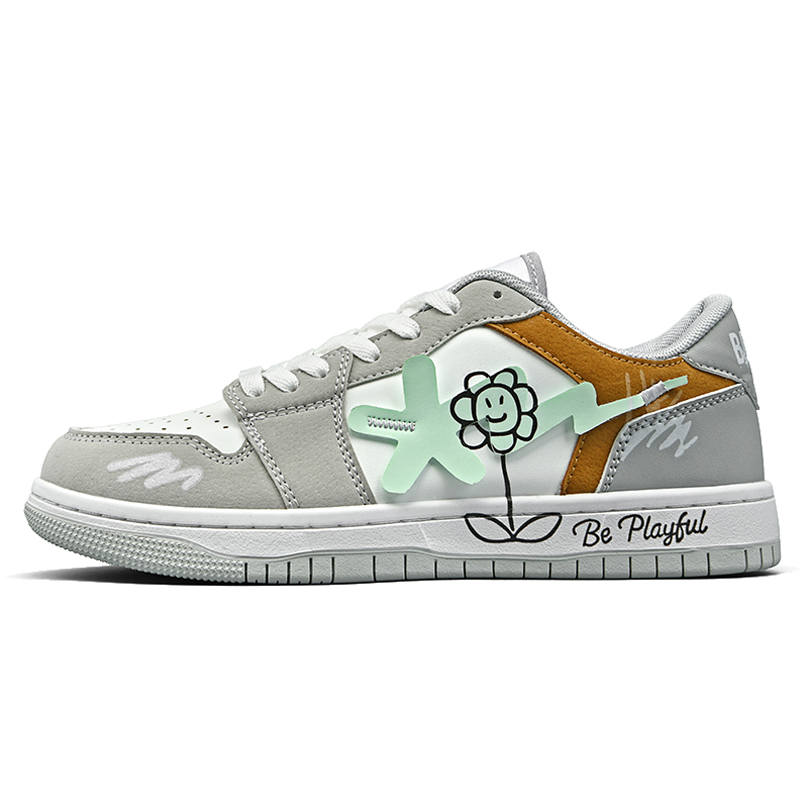 B.Duck Snake Year CNY Collection Anti-Slip And Wear-Resistant Breathable Low-Top Skateboard Shoes Unisex