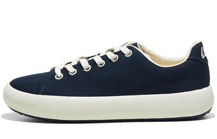 BLU MALI Slip Resistant Abrasion Resistant Slip Resistant Abrasion Resistant Low top Canvas Shoes Unisex Dark Iron Blue