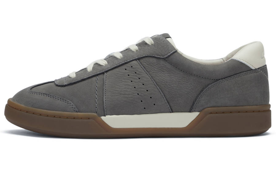 Clarks Breathable Skateboard Shoes Men's Gray
