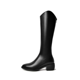 Reemoor Pu Knee high Boots Women's Black