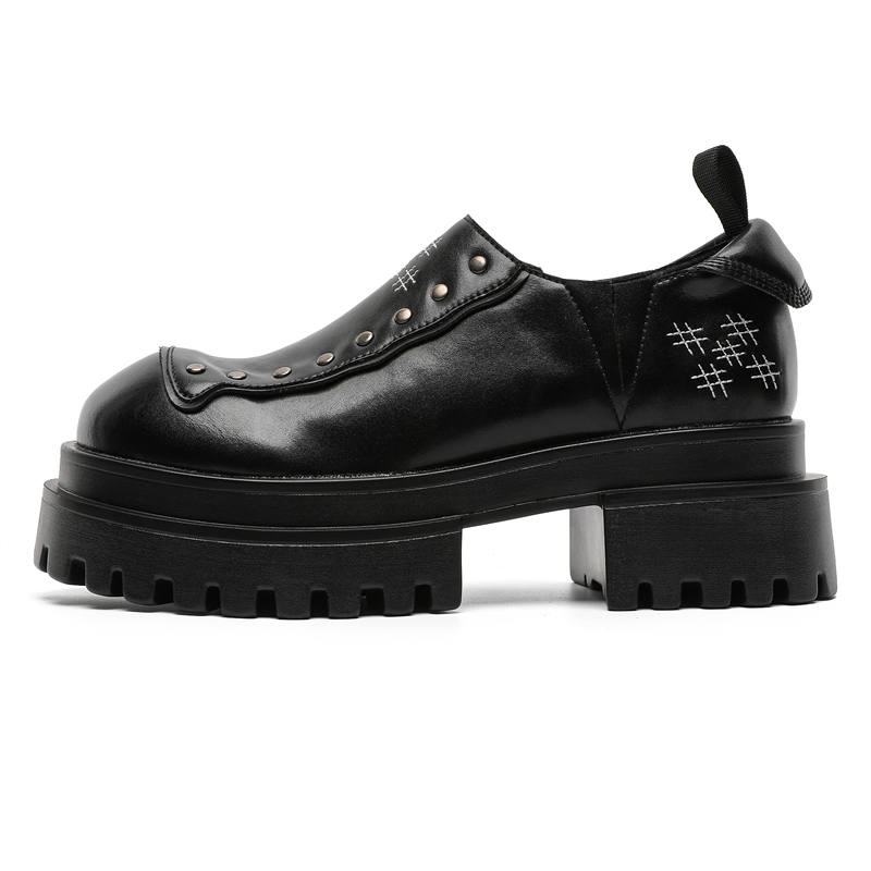MUYI Casual Leather Shoes Men's Low Top