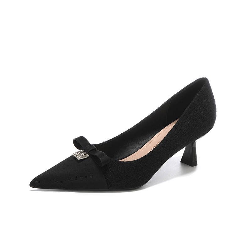 Bamiti Slim Heel High Heels 5CM Women's