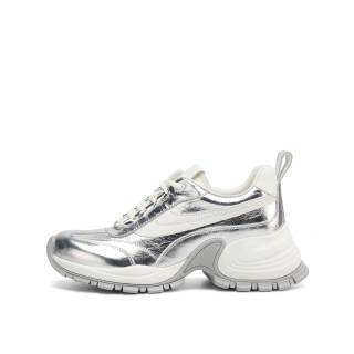 Rosa Bianca Top Grain Cow Leather Lightweight Height Increasing Lightweight Height Increasing Low top Chunky Sneakers