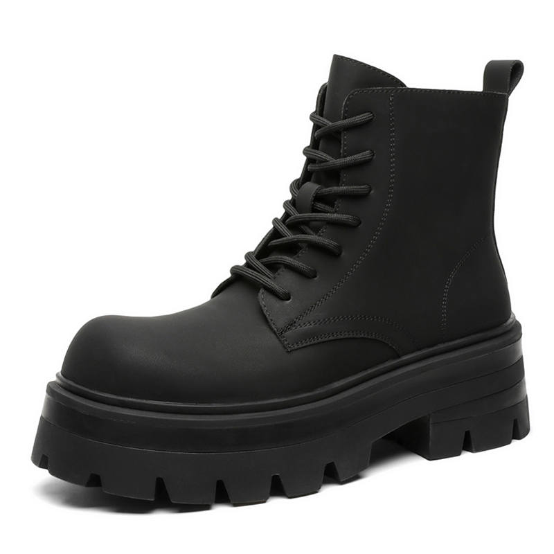 V05 V05 Short Combat Boots Unisex Black
