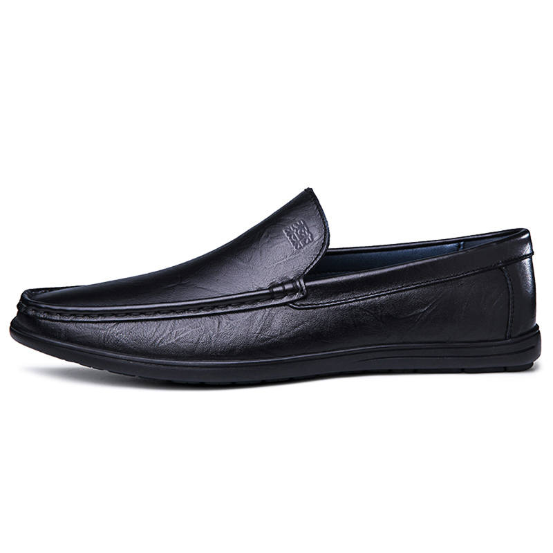 Mulinsen Casual Leather Shoes Men's Low Top