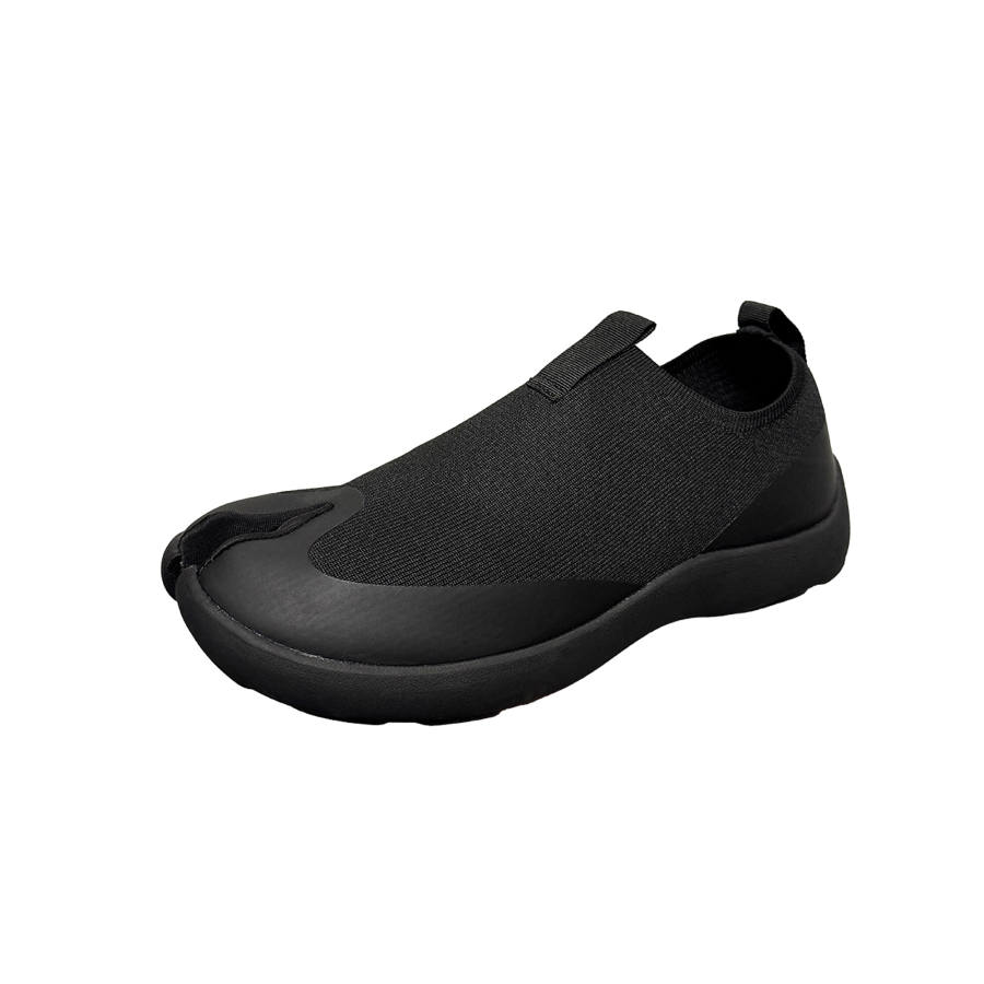 JIPOSEN Slip Resistant And Breathable Slip Resistant And Breathable Low top Casual Shoes Unisex Black