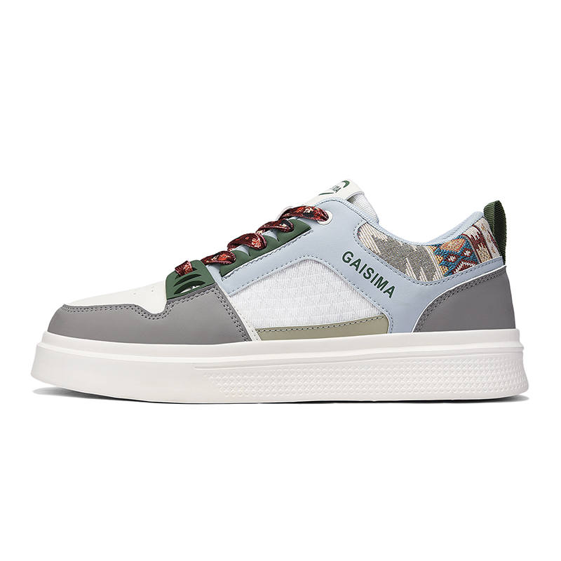 GAISIMA Abrasion Resistant Slip Resistant Abrasion Resistant Slip Resistant Low top Skateboard Shoes Men's