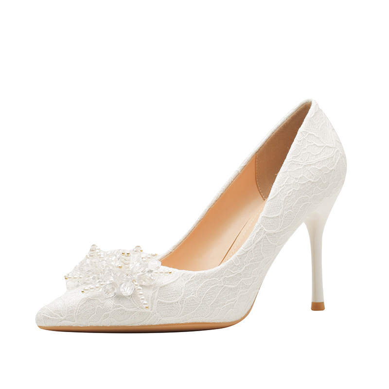 BIGTREE BIGTREE High Heels Women's White