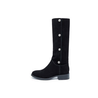 ELLE Western Cowboy Boots Long Shaft Boots Women's 2025 Women's Boots
