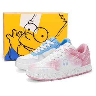 The Simpsons Low top Skateboard Shoes Unisex