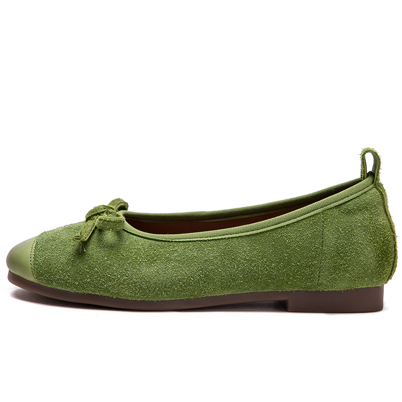 JIEZHOU Top Grain Cow Leather Casual Shoes Women's