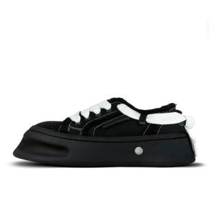 HOOF GOLDMINE 24SSHOOF | Black Panda Height Increasing Height Increasing Low top Skateboard Shoes Unisex Black White