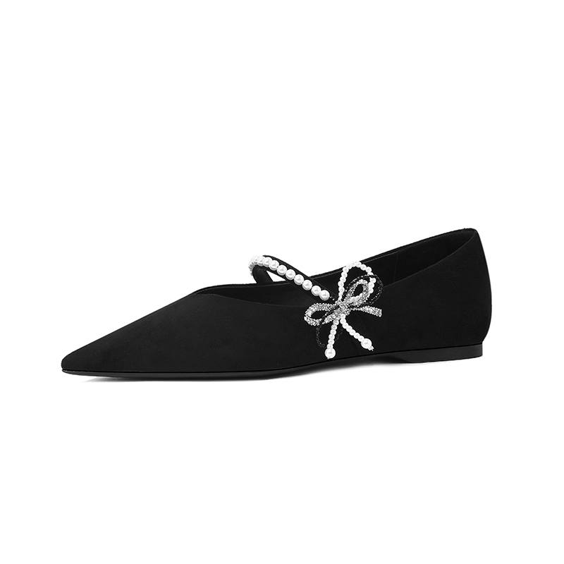 CAMEIDO Fabric Casual Shoes Women's Black