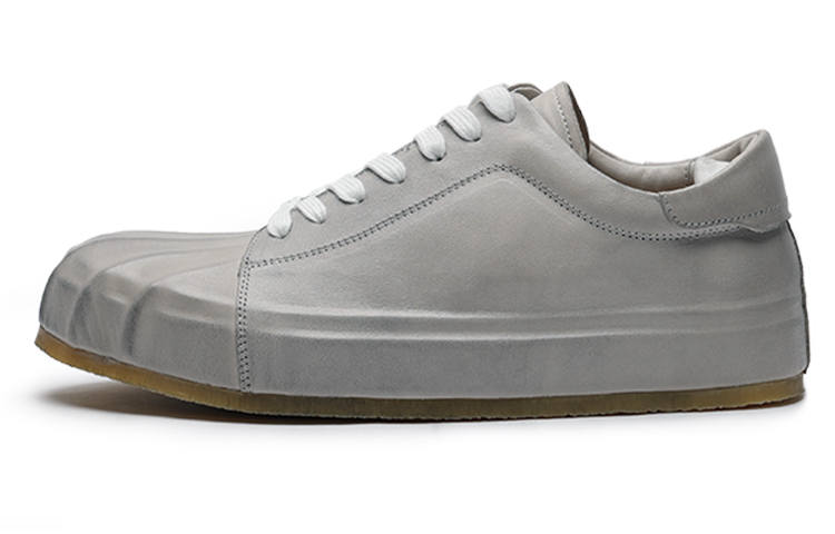 Viplander Horse Leather Casual Shoes Men's Distressed Gray