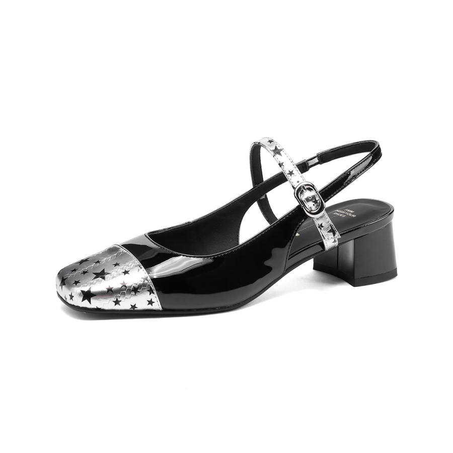 FMM Chunky Heel High Heels Women's