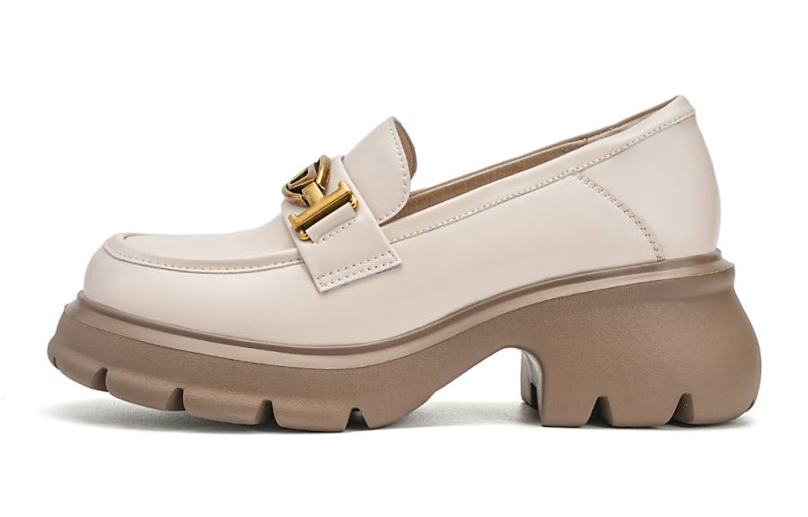 EBLAN EBLAN Loafers Women's Beige