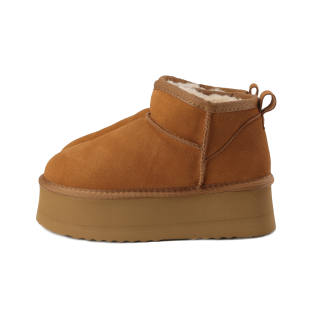 HELIPORT Platform Classic, Thickened And Fleece Lined Casual Comfortable Versatile Short Snow Boots Unisex