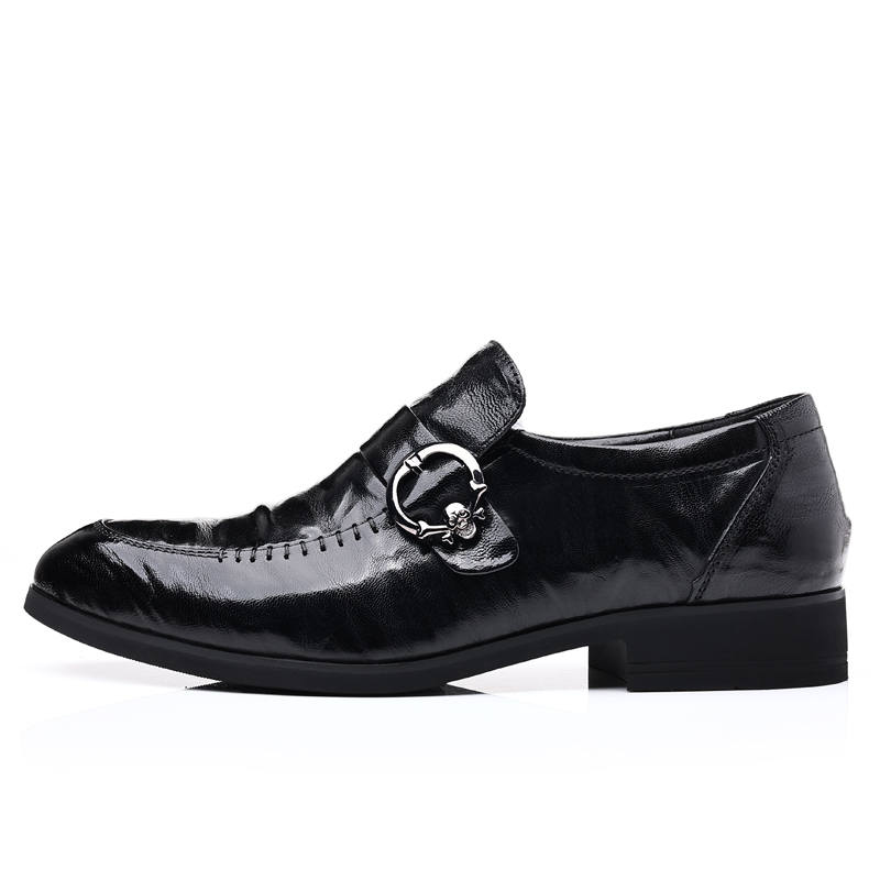 UHK Dress Shoes Men's Low Top Black