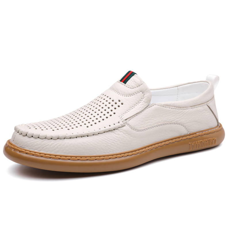 POPULAR ROUSE PR Top Grain Cow Leather Casual Shoes Men's