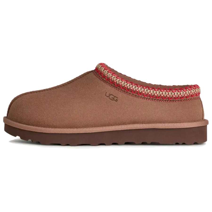 UGG Tasman II Fleece Lined, Minimalist Style Comfortable Mules EVA Abrasion Resistant Closed Toe Slippers Women's Brown