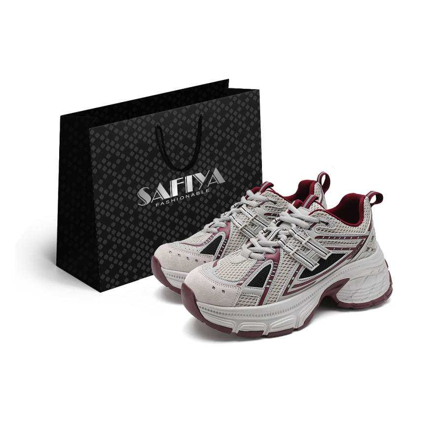 Safiya Fabric Low top Chunky Sneakers Women's