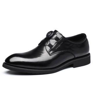 Tonlion Dress Shoes Men's Low Top Black/Brown