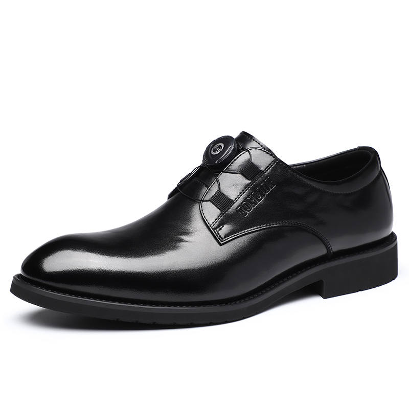 Tonlion Dress Shoes Men's Low Top Black/Brown