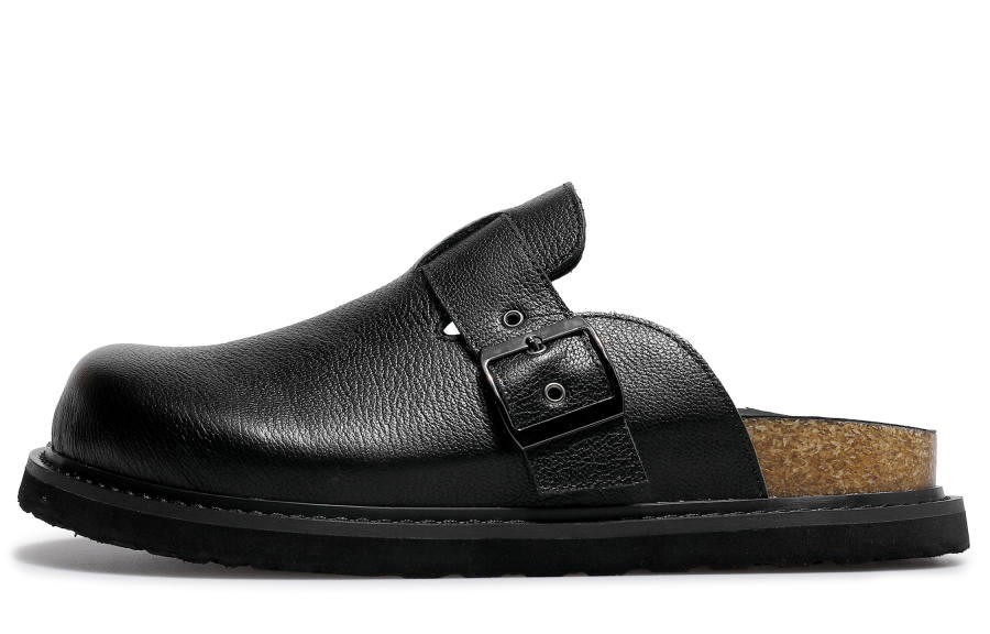 Desai Abrasion Resistant Slip Resistant Birkenstock Shoes Men's Black