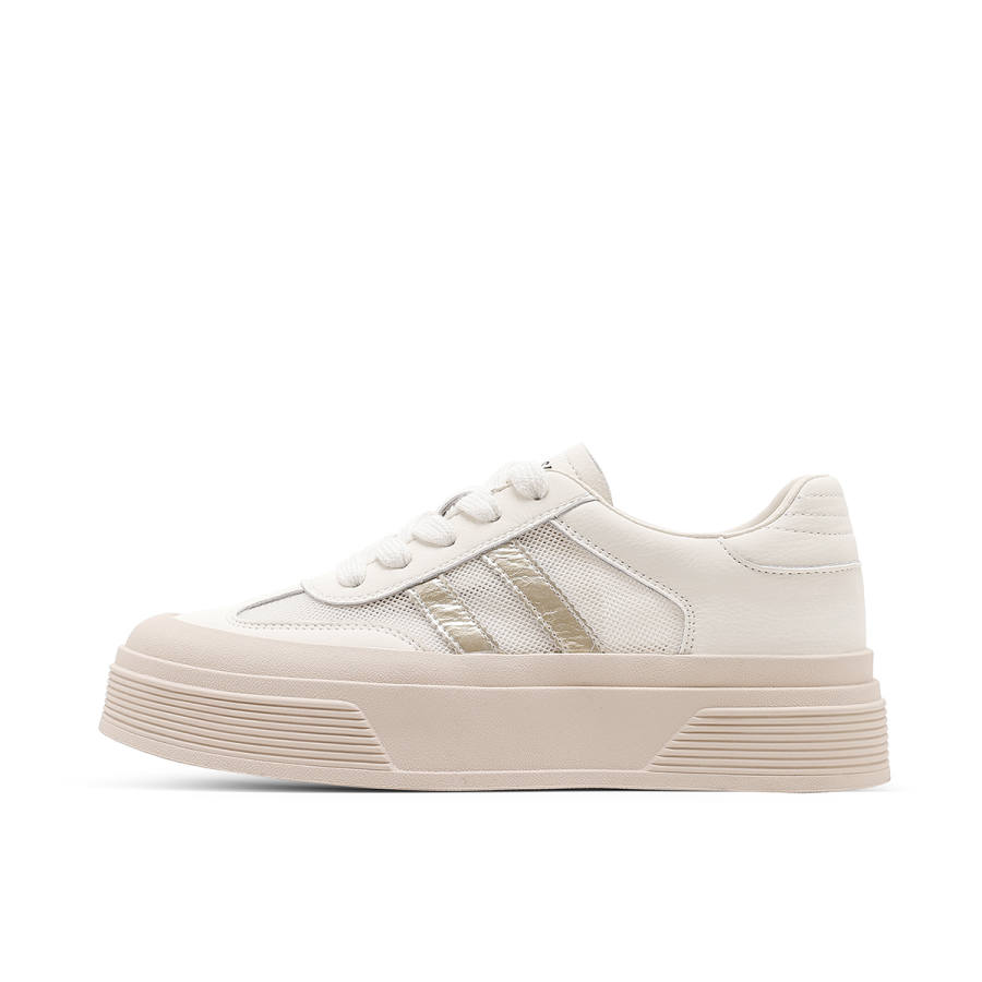 ST&SAT Synthetic Leather Low top Skateboard Shoes Women's