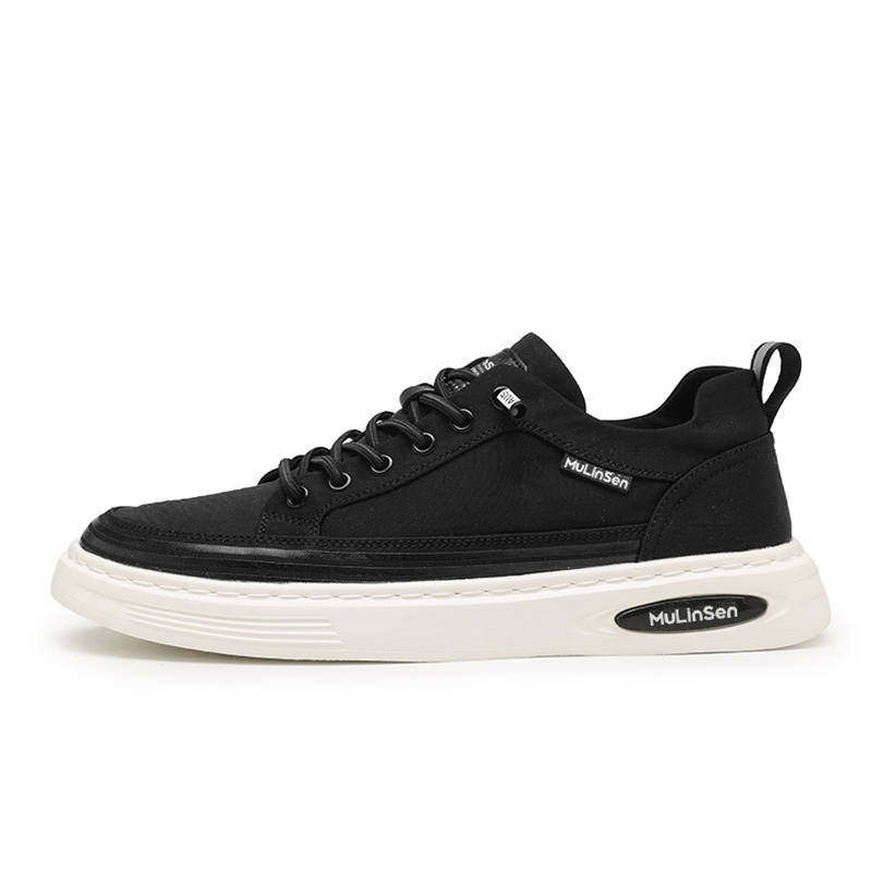 Mulinsen Slip Resistant Abrasion Resistant Slip Resistant Abrasion Resistant Low top Skateboard Shoes Men's