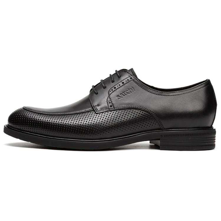 Satchi Satchi Dress Shoes Men's Low Top Black