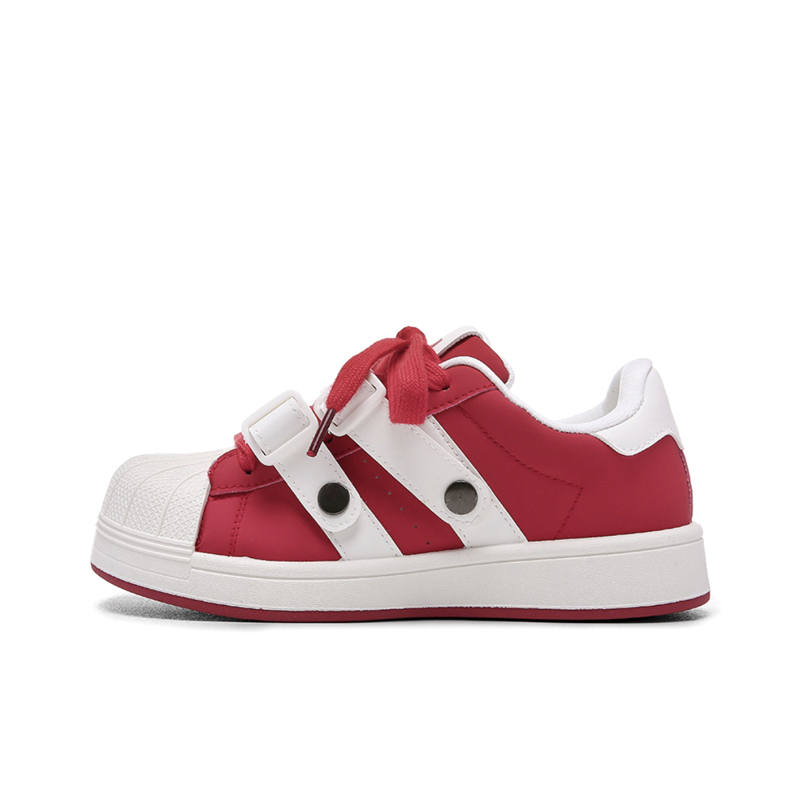 PIPI PURPLE Microfiber Leather Low top Skateboard Shoes Women's
