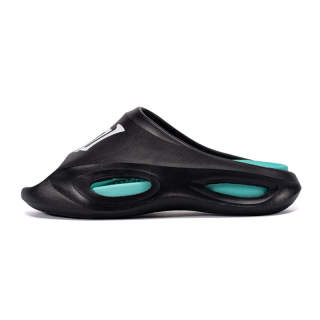 Pnj Slip Resistant Abrasion Resistant EVA Totem Slide Slippers Unisex Black Blue