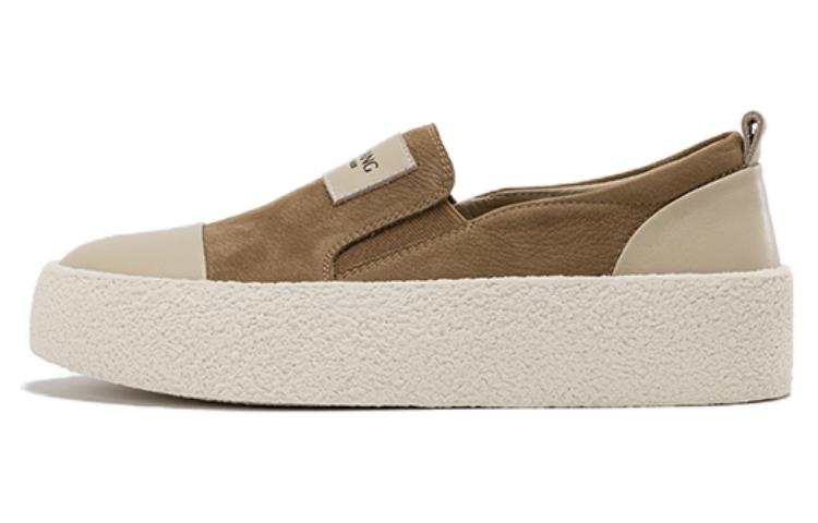 AOKANG Cow Leather Slip Resistant Slip Resistant Low top Skateboard Shoes Women's