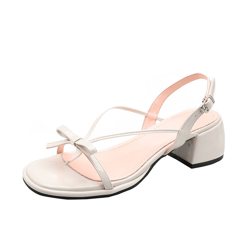 TATAYA Patent Leather One Strap Sandals Women's