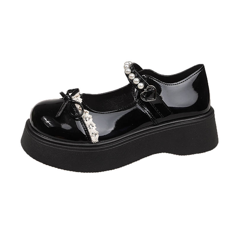 Alxnan Pu Platform Mary Jane Shoes Women's