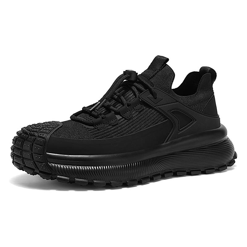 YIMINU Height Increasing Height Increasing Low top Casual Shoes Men's Black