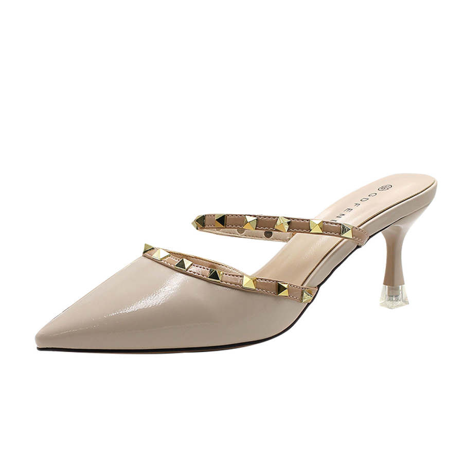 GUDIANFENGDU Closed Toe Slippers Women's