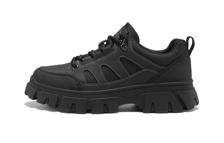 HLA Work Boots Men's Low Top Army Green, Black, Earth Yellow