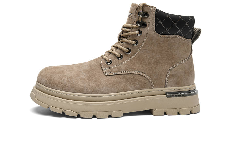 HLA HLA Combat Boots Men's Khaki/Yellow