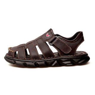 ZANSITE Top Grain Cow Leather Breathable And Wear resistant River Trekking Shoes Men's