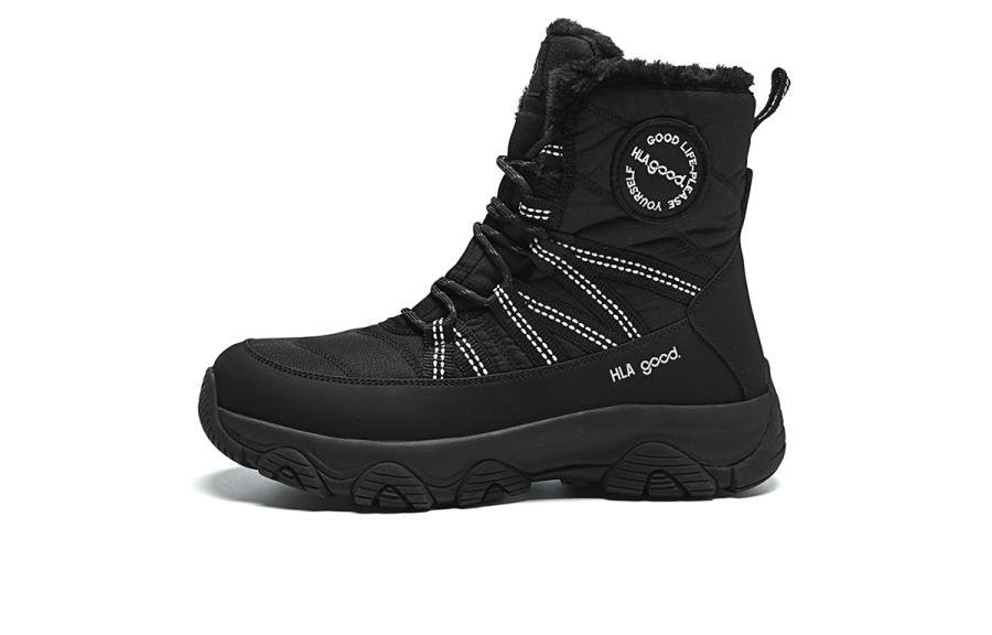 HLA HLA Snow Boots Men's Black, Beige