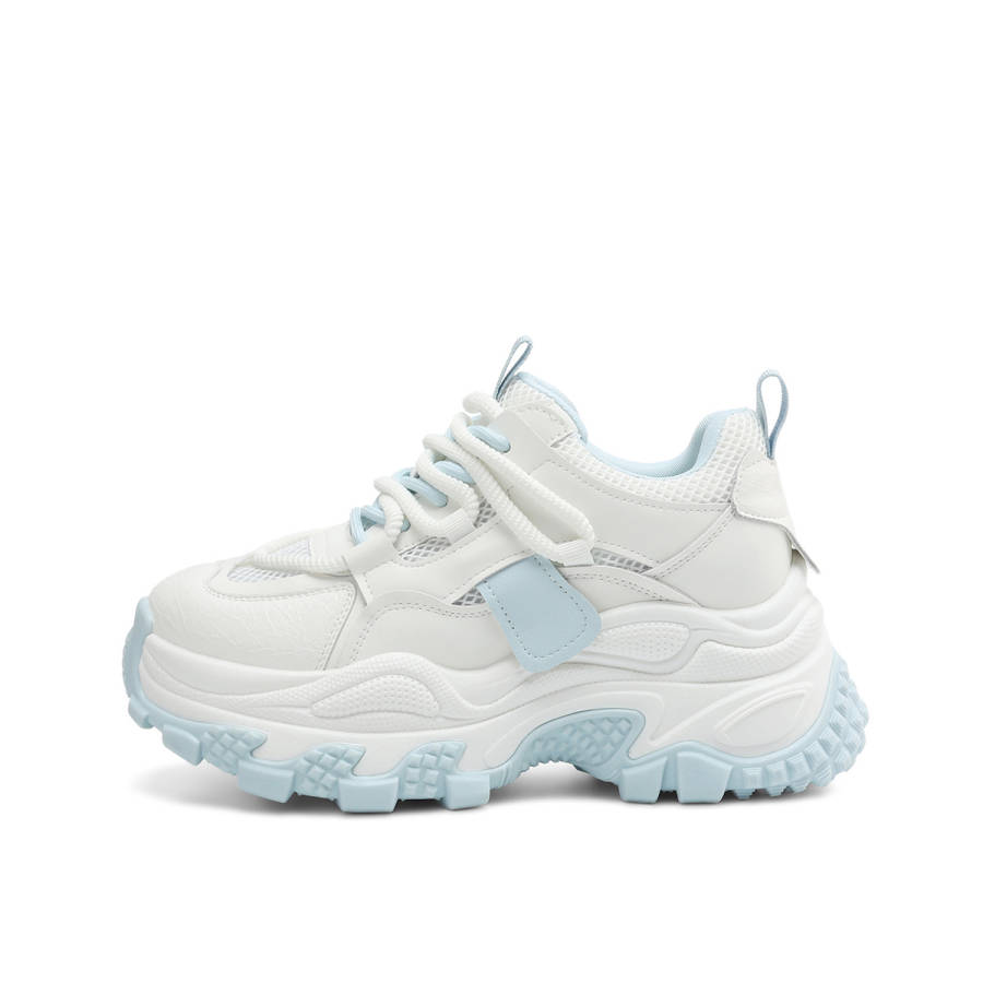 BOERDIQI Height Increasing Lightweight Breathable Height Increasing Lightweight Breathable Chunky Sneakers Women's