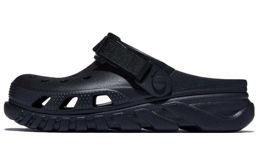 Crocs Crocs Duet Max Clog EVA Clogs Unisex Pure Black